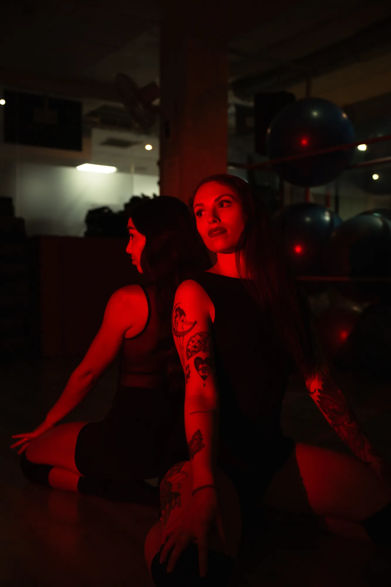 Retrato en rojo — 2